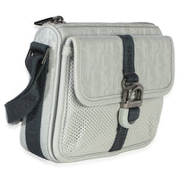 Christian Dior Light Blue Oblique Jacquard Dior 8 Pouch With Strap Handbag 3