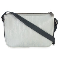 Christian Dior Light Blue Oblique Jacquard Dior 8 Pouch With Strap Handbag 4