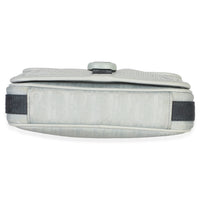 Christian Dior Light Blue Oblique Jacquard Dior 8 Pouch With Strap Handbag 5