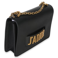 Christian Dior Black Smooth Calfskin J'Adior Chain Flap Bag Handbag 3