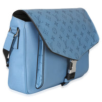 Louis Vuitton Blue Denim Taigarama Messengerama Handbag 3