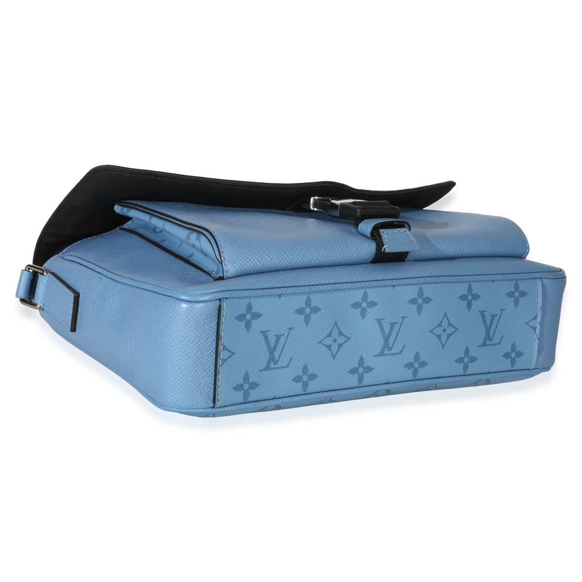 Louis Vuitton Blue Denim Taigarama Messengerama Handbag 7