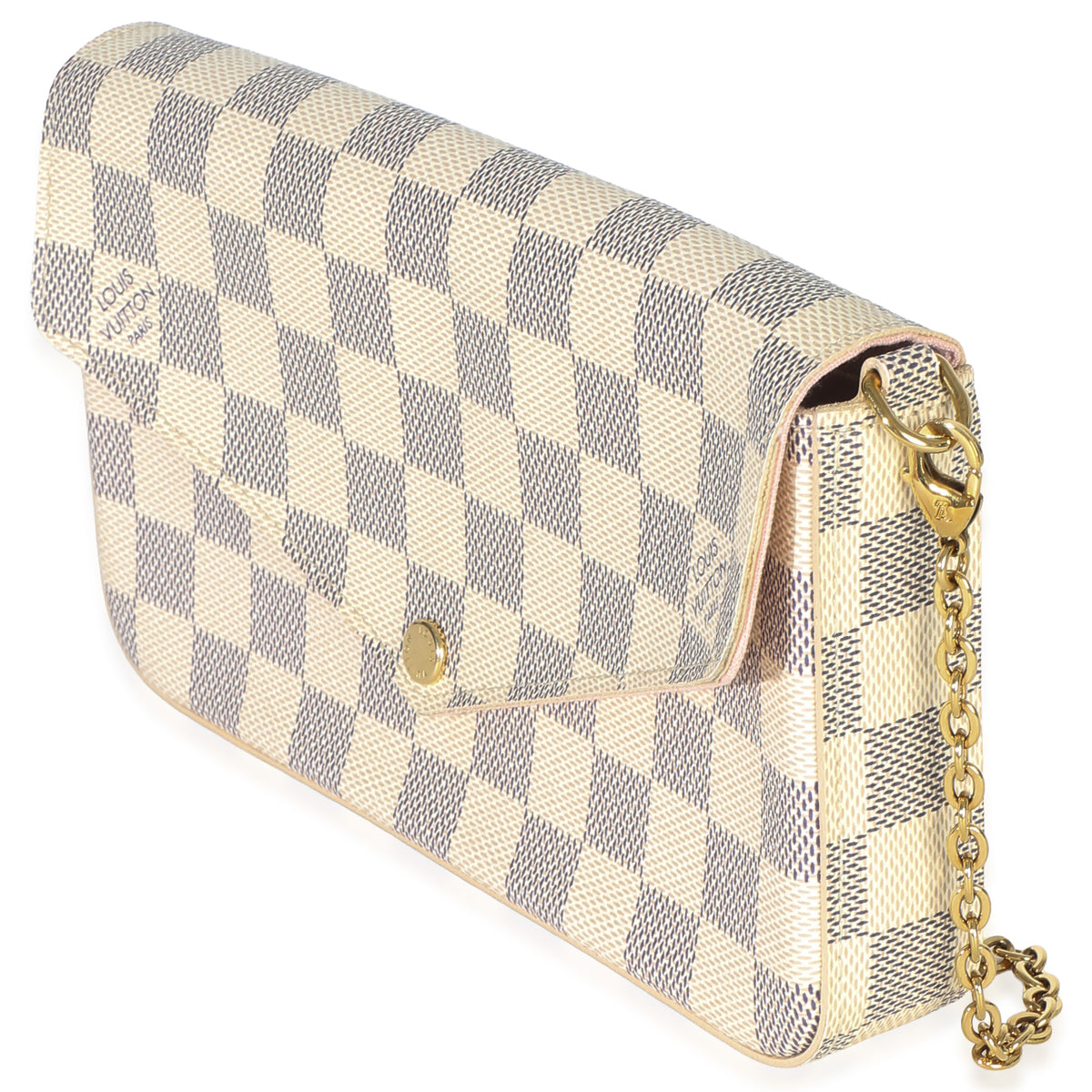 Louis Vuitton Damier Azur Canvas Felicie Pochette Handbag 3