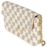 Louis Vuitton Damier Azur Canvas Felicie Pochette Handbag 3