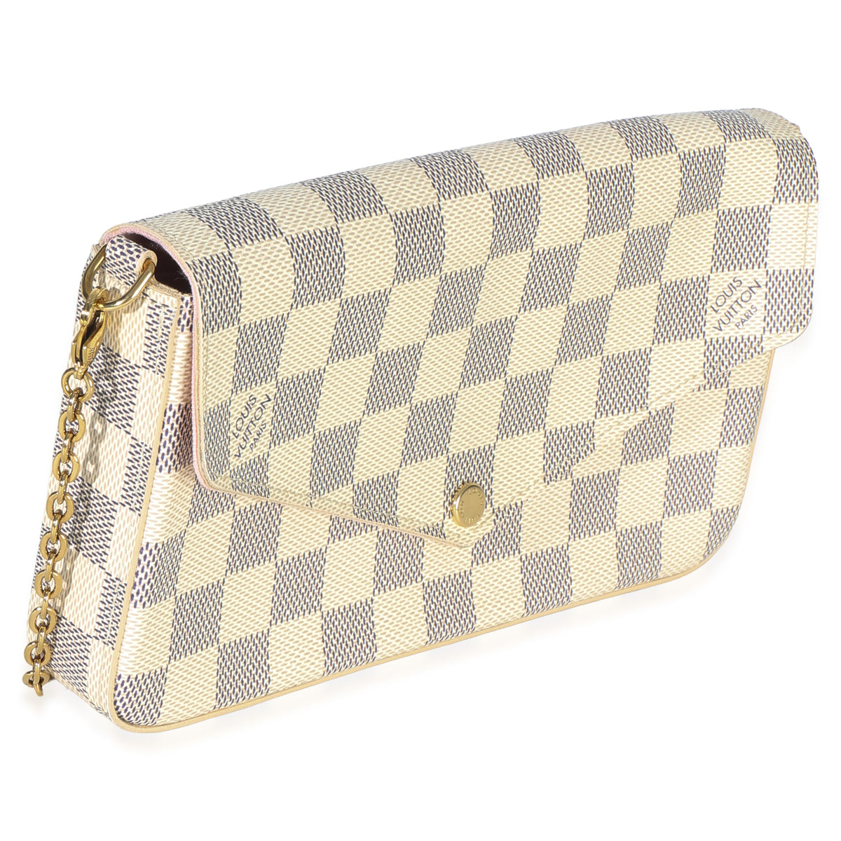 Louis Vuitton Damier Azur Canvas Felicie Pochette Handbag 4
