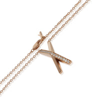 Tiffany & Co. Rose Gold Diamond Atlas X Pendant sv