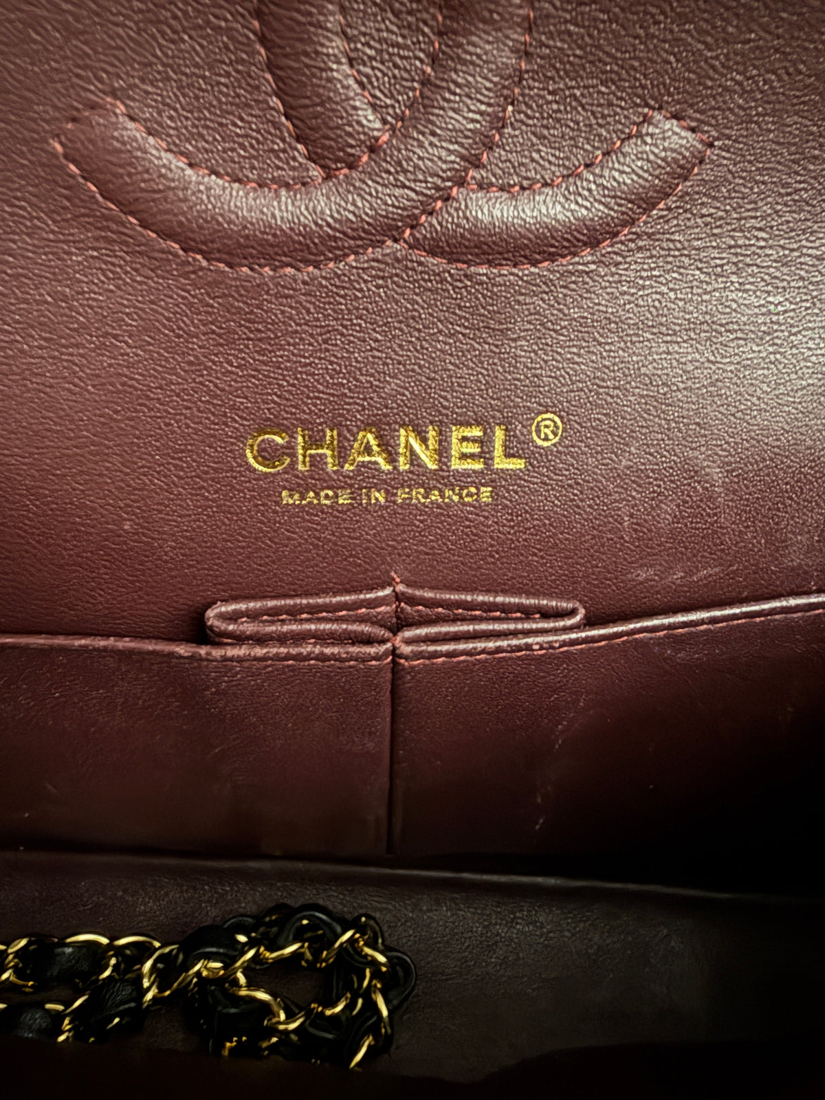Chanel Black Quilted Lambskin Medium Classic Double Flap Bag Handbag ad2