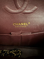 Chanel Black Quilted Lambskin Medium Classic Double Flap Bag Handbag ad2
