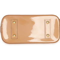 Louis Vuitton Rose Velours Monogram Vernis Alma BB Handbag 6