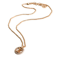 Louis Vuitton Gold Plated  Louise By Night Pendant pv