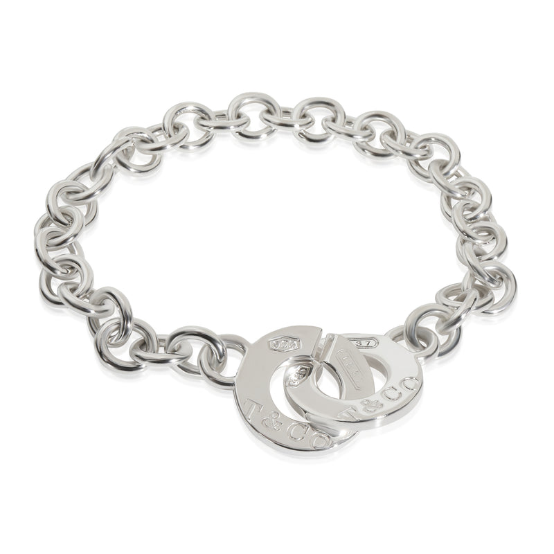 Tiffany & Co. Sterling Silver  1837 Interlocking Circle Bracelet