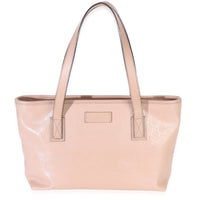 Gucci Pink GG Imprime Canvas Medium Shopping Tote Handbag fv