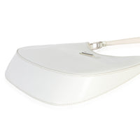 Prada White Spazzolato Cleo Bag Handbag 6