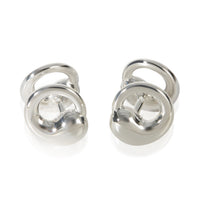 Tiffany & Co. Sterling Silver  Elsa Peretti Eternal Circle Cufflinks fv