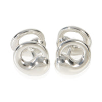 Tiffany & Co. Sterling Silver  Elsa Peretti Eternal Circle Cufflinks pv