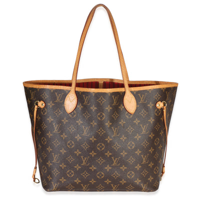 Louis Vuitton Monogram Canvas Neverfull MM Handbag fv