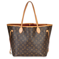 Louis Vuitton Monogram Canvas Neverfull MM Handbag fv