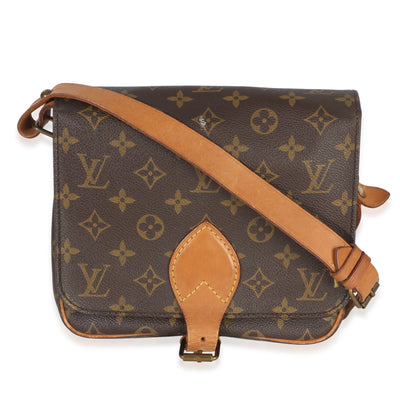 Louis Vuitton Monogram Canvas Cartouchiere 26 Handbag fv