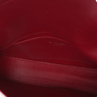 Saint Laurent Cherry Jam Box Calfskin Mini Voltaire Shoulder Bag Handbag av