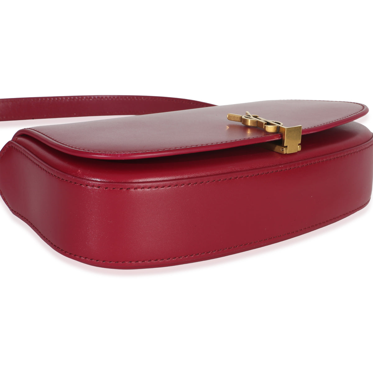 Saint Laurent Cherry Jam Box Calfskin Mini Voltaire Shoulder Bag Handbag clasp