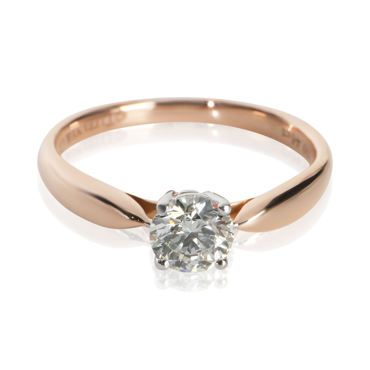 Tiffany & Co. 0.46 ct Round Brilliant Diamond Harmony Engagement Ring fv