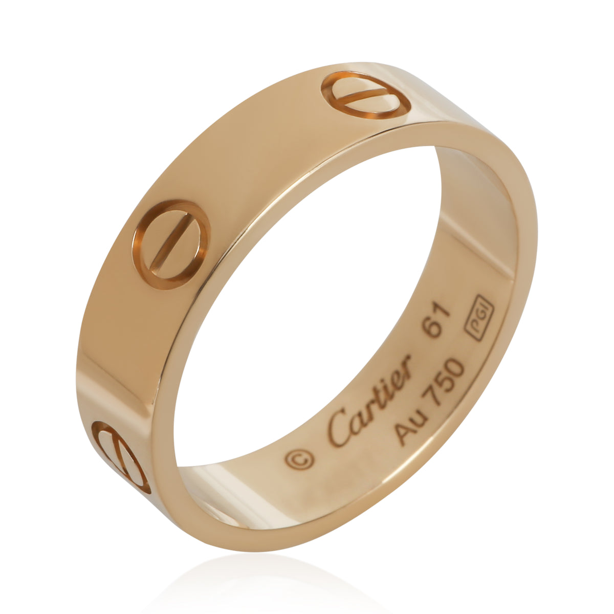 Cartier Yellow Gold  Love Ring bv