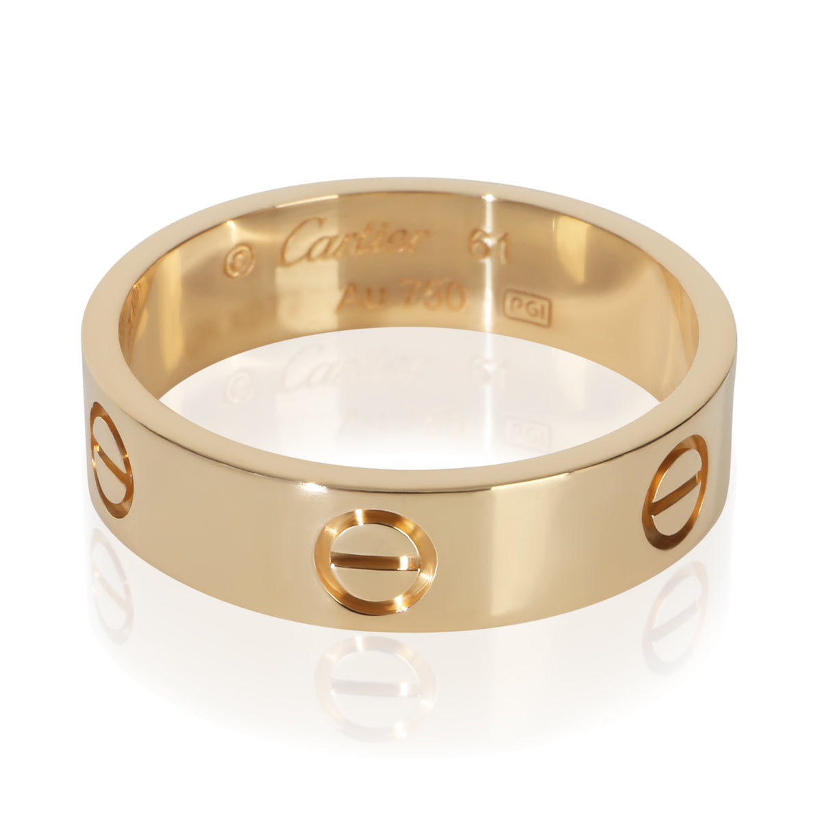 Cartier Yellow Gold  Love Ring fv