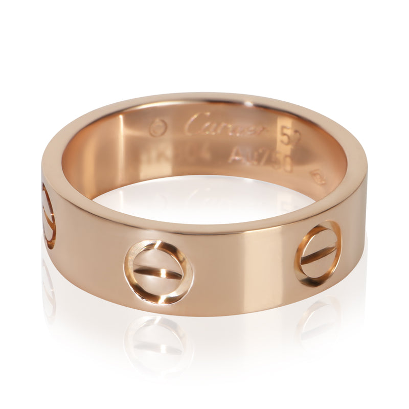 Cartier Rose Gold  Love Ring fv