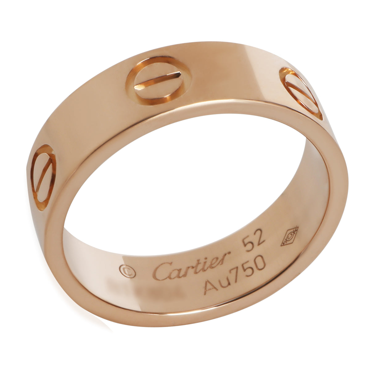 Cartier Rose Gold  Love Ring pv