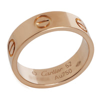 Cartier Rose Gold  Love Ring pv