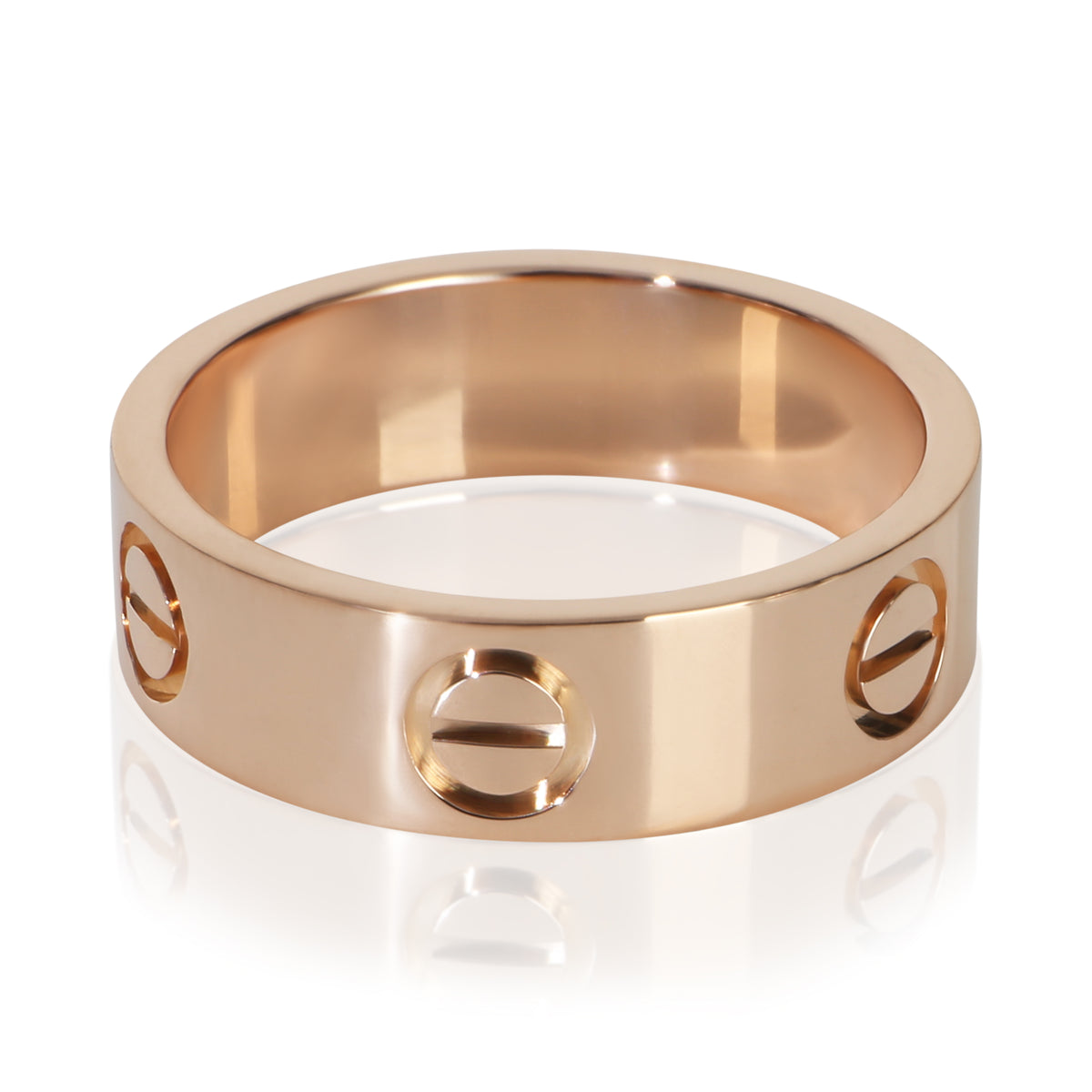 Cartier Rose Gold  Love Ring sv