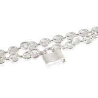 Tiffany & Co. Sterling Silver  1837 Lock Necklace clasp
