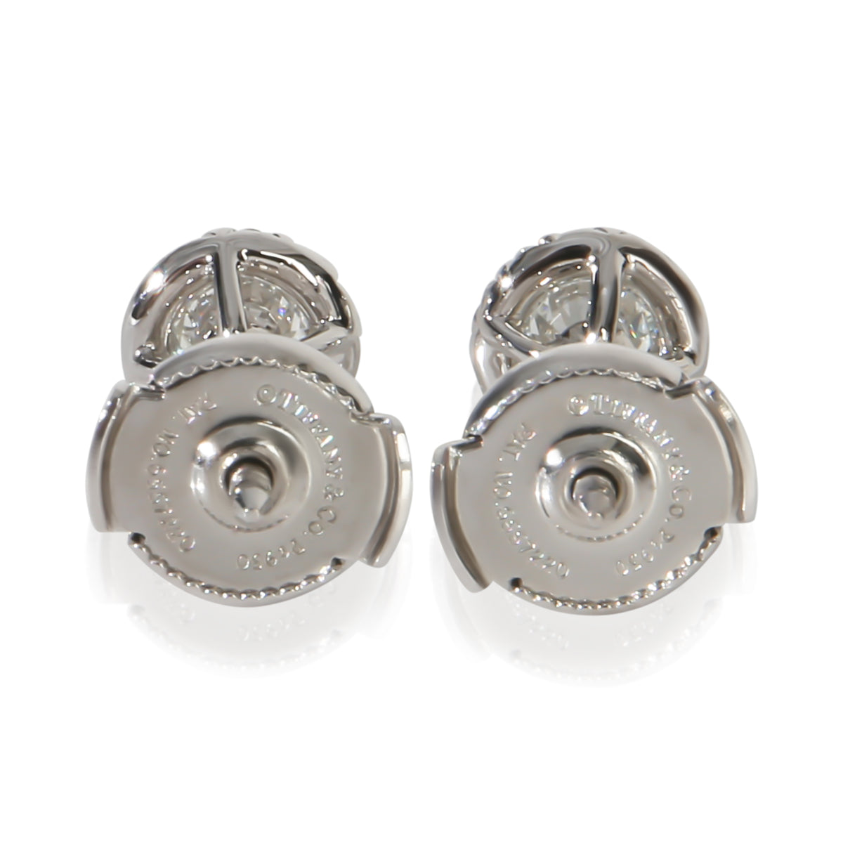 Tiffany & Co. Platinum Diamond Soleste Earrings av