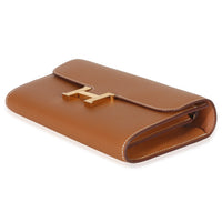 Hermès Gold Epsom Constance Long Wallet To Go GHW Wallet 6