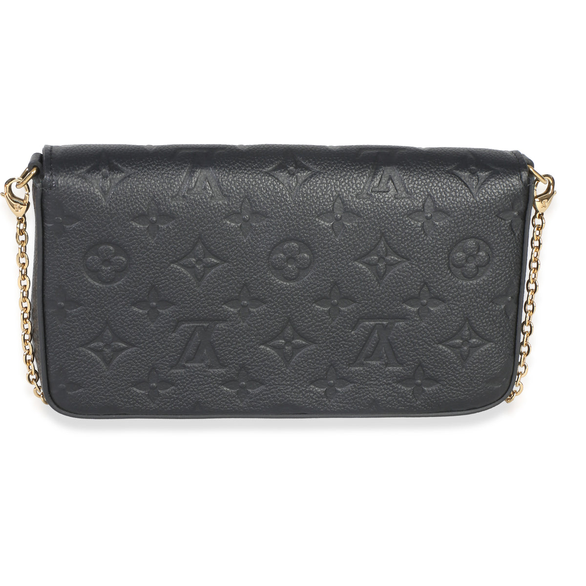 Louis Vuitton Black Monogram Empreinte Felicie Pochette Handbag 5
