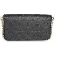 Louis Vuitton Black Monogram Empreinte Felicie Pochette Handbag 5