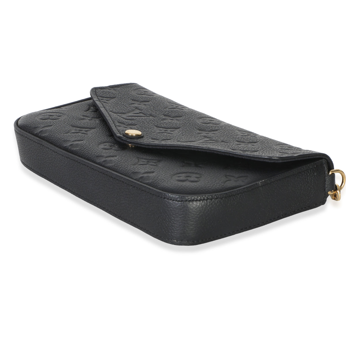 Louis Vuitton Black Monogram Empreinte Felicie Pochette Handbag 7