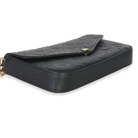 Louis Vuitton Black Monogram Empreinte Felicie Pochette Handbag 8