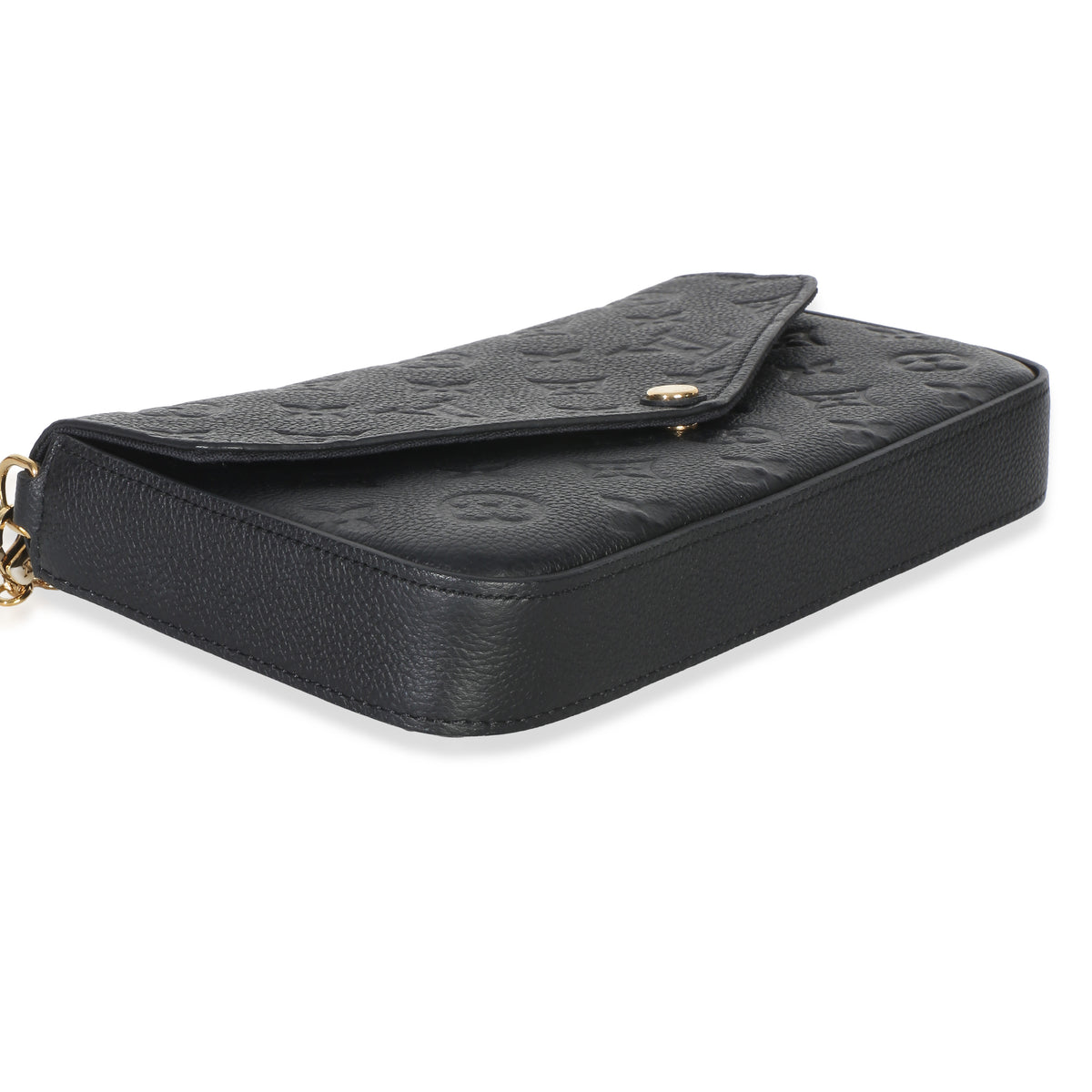 Louis Vuitton Black Monogram Empreinte Felicie Pochette Handbag 8