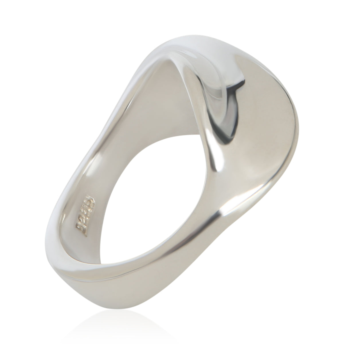Georg Jensen Sterling Silver  Twist Ring pv