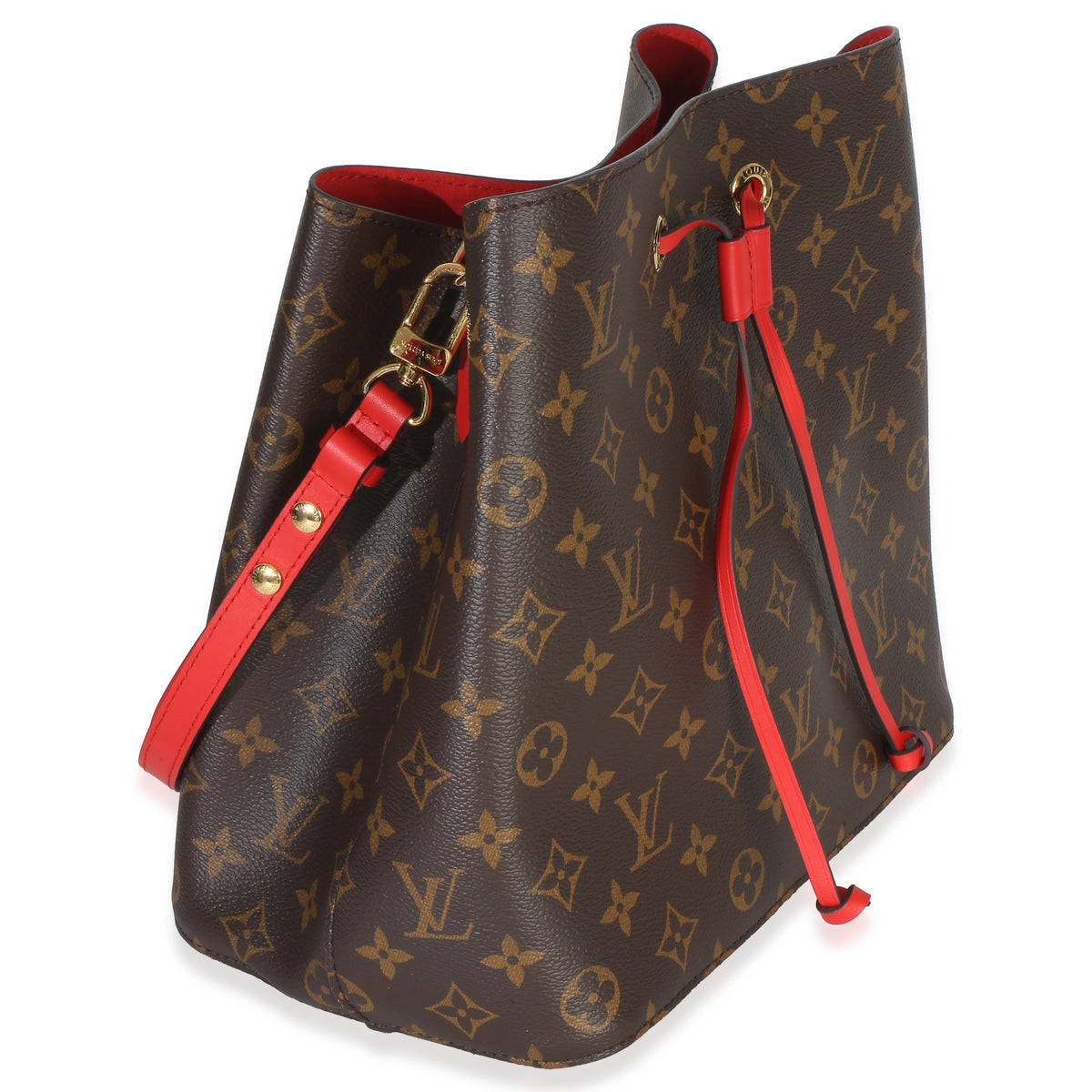 Louis Vuitton Coquelicot Monogram Canvas Neonoe MM Handbag 3