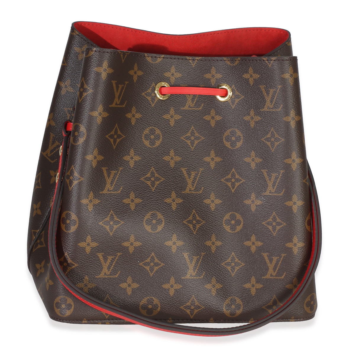 Louis Vuitton Coquelicot Monogram Canvas Neonoe MM Handbag 4
