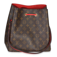 Louis Vuitton Coquelicot Monogram Canvas Neonoe MM Handbag 4