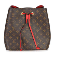 Louis Vuitton Coquelicot Monogram Canvas Neonoe MM Handbag fv