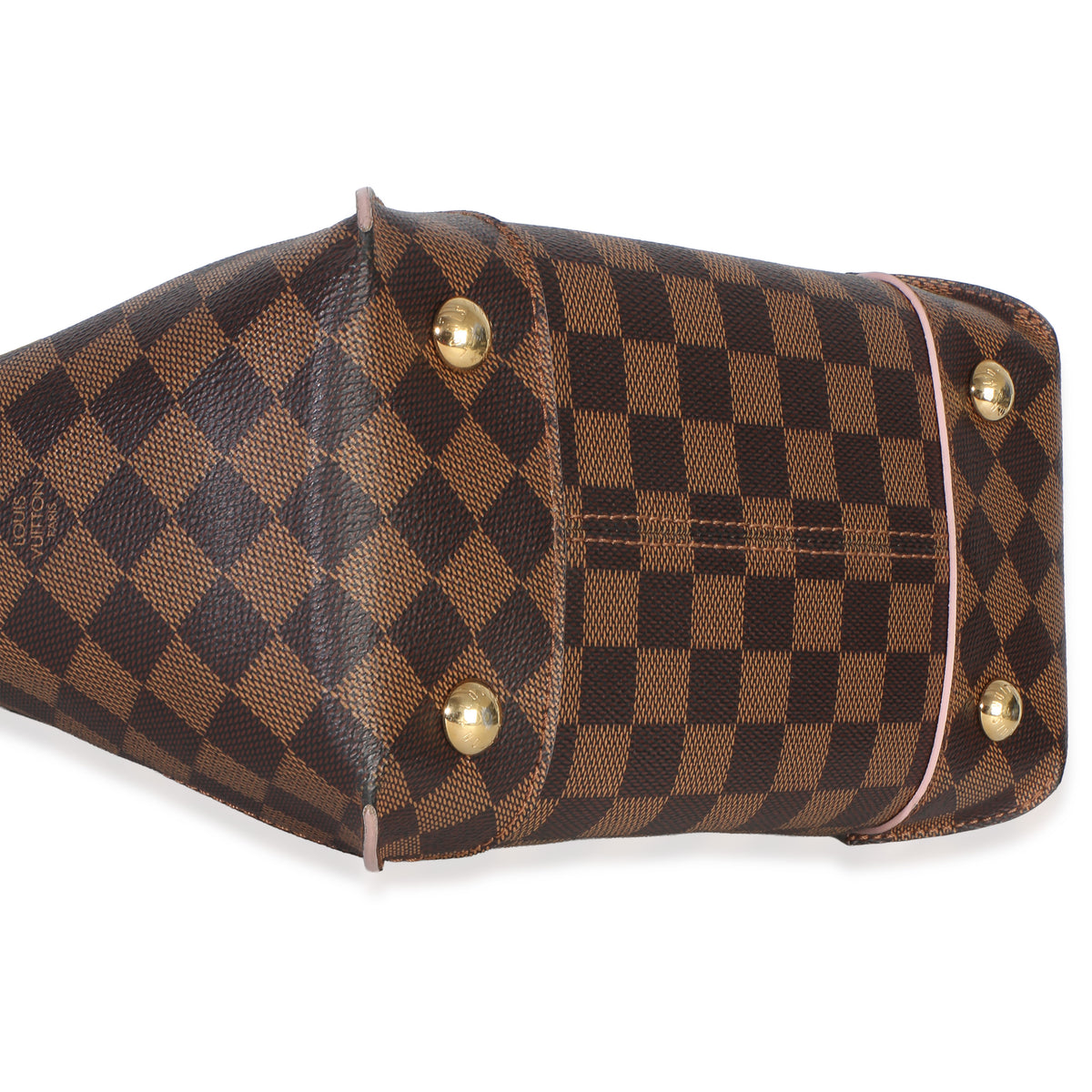 Louis Vuitton Rose Ballerine Damier Ebene Canvas Caissa PM Tote Handbag 7