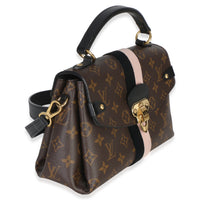 Louis Vuitton Black Pink Monogram Canvas Georges BB Handbag 3