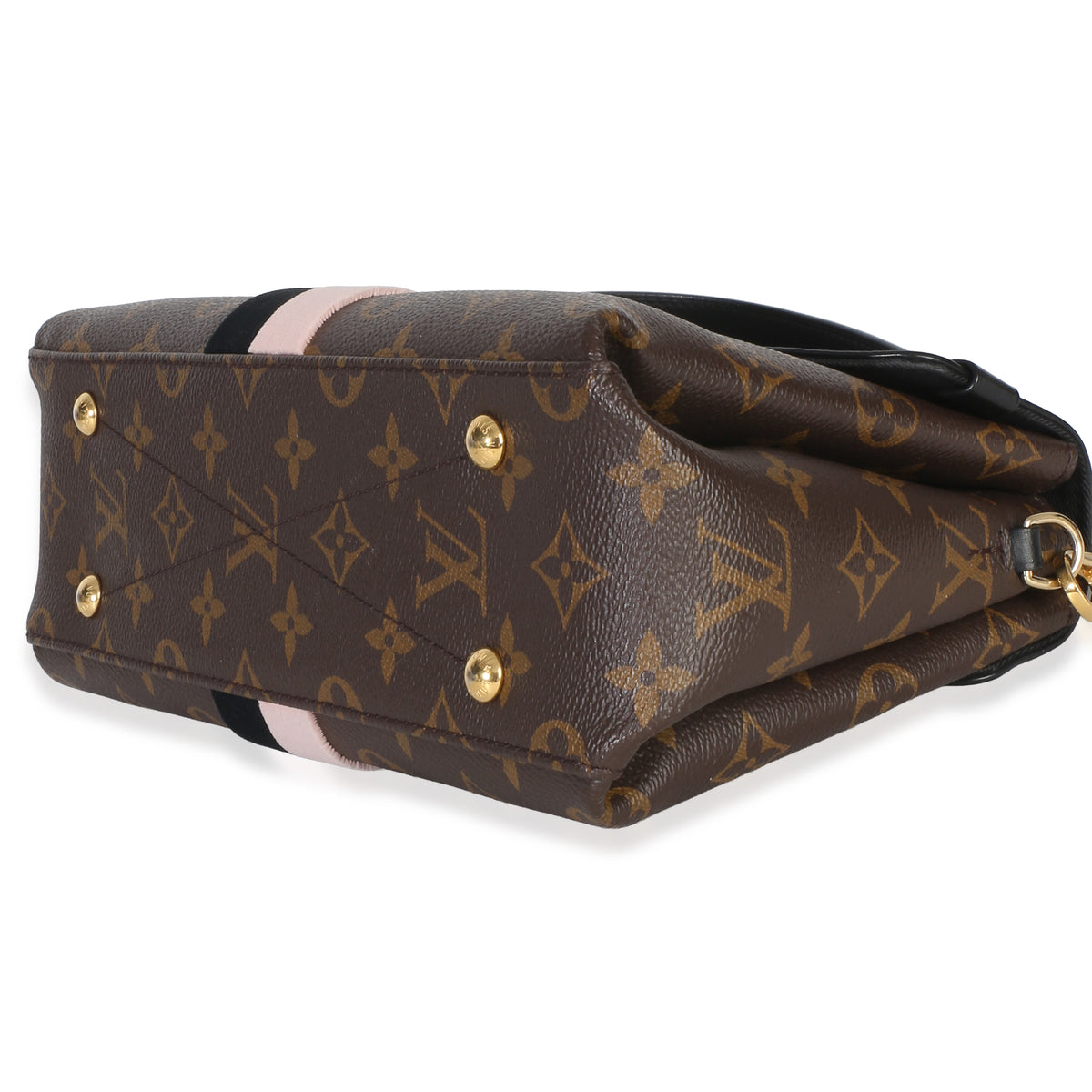 Louis Vuitton Black Pink Monogram Canvas Georges BB Handbag 6