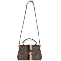 Louis Vuitton Black Pink Monogram Canvas Georges BB Handbag 8