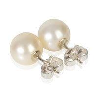 Tiffany & Co. Sterling Silver Pearl Earrings pv
