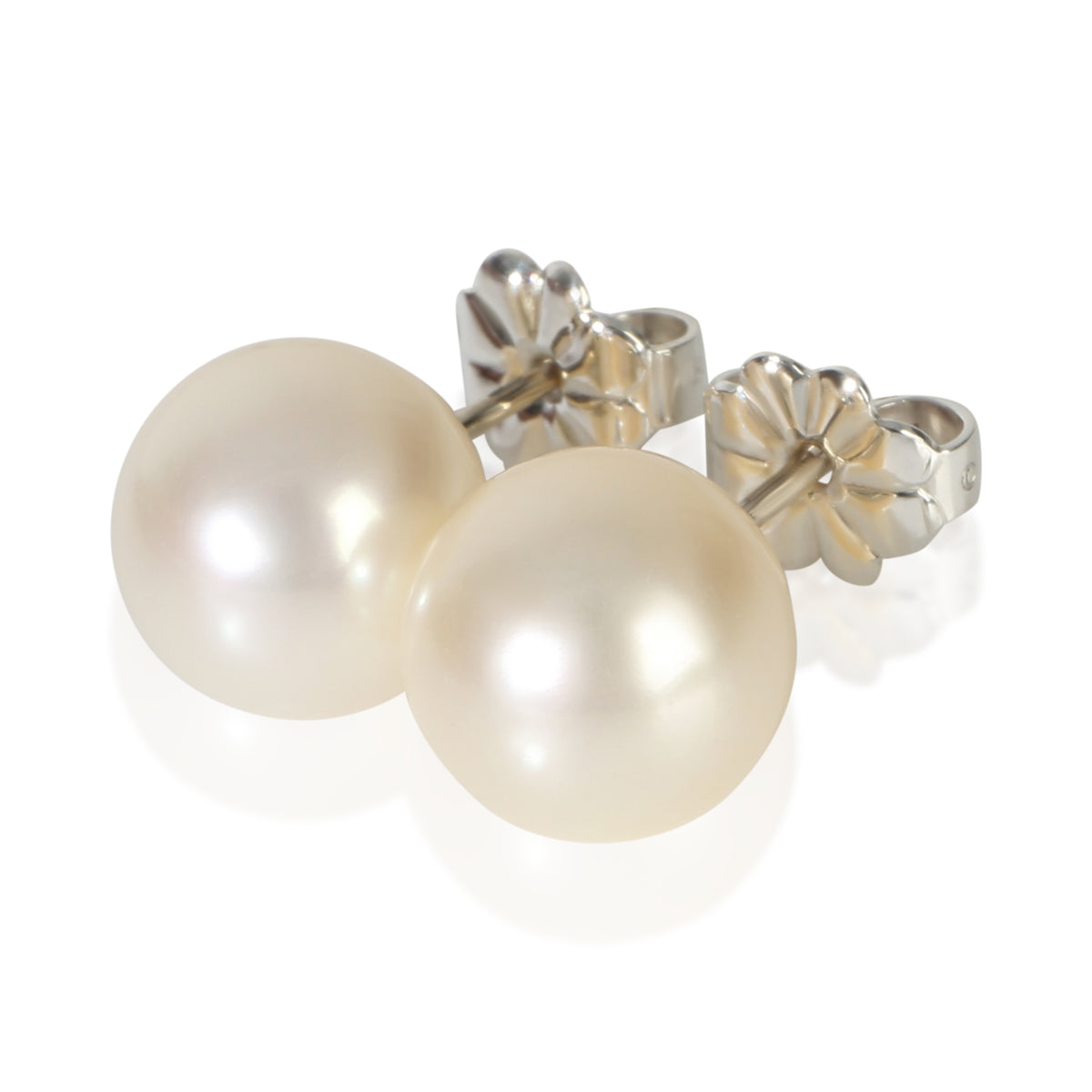 Tiffany & Co. Sterling Silver Pearl Earrings sv